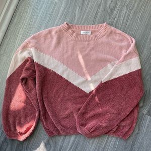 Vestique Multi color chenille sweater